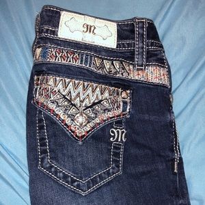 Size 26 miss me bootcut jeans
